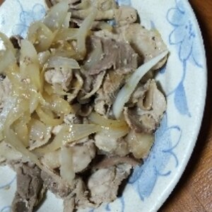 豚肉のレモン炒め